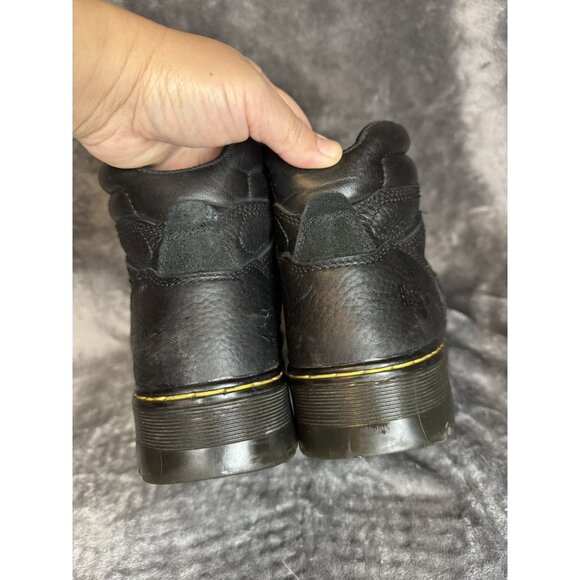 DR. DOC MARTENS Iron Bridge Black Industrial Steel Toe Safety Work Boots Mens 8 - Picture 12 of 14